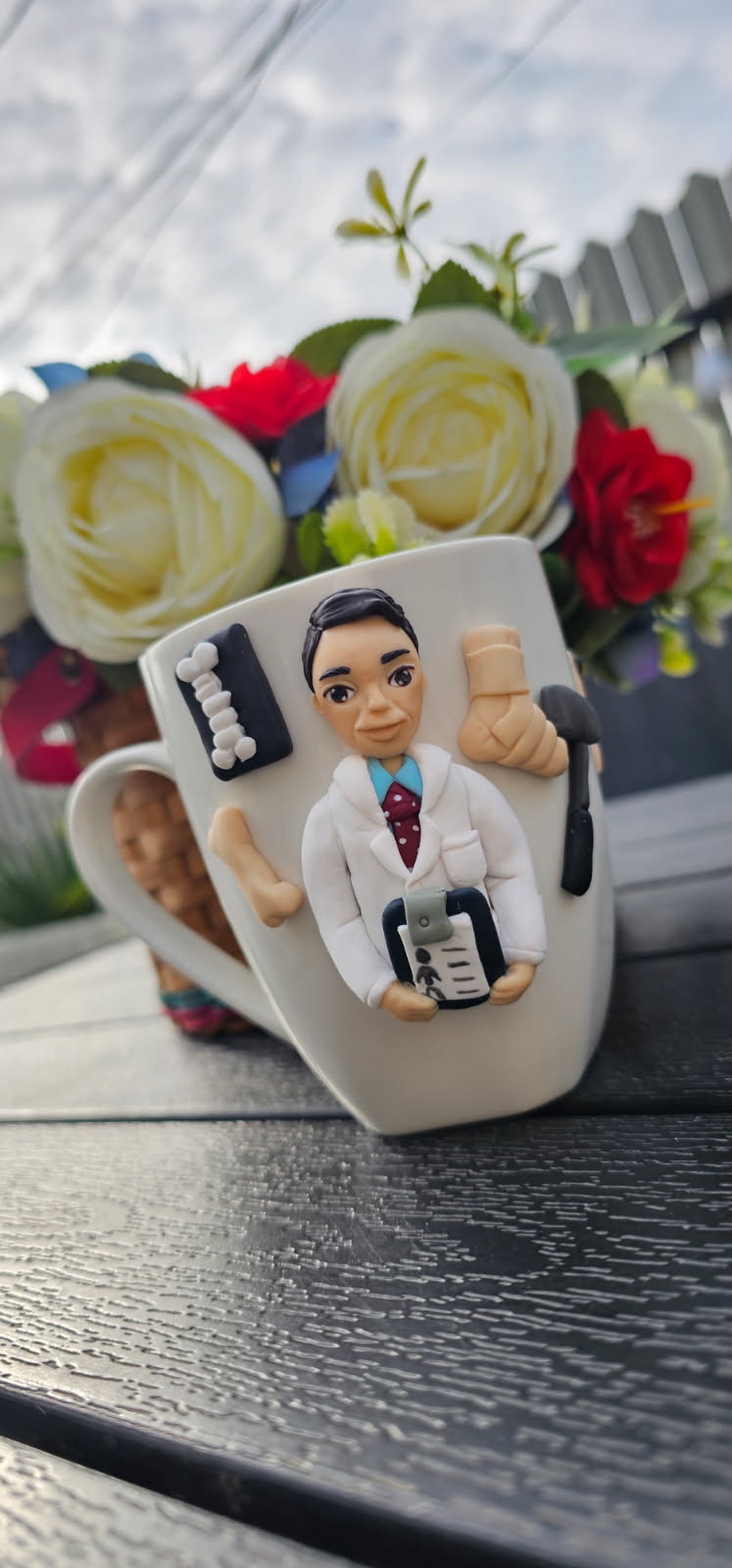 Cana personalizata cu figurina 3d medic ortoped - casă & stil de viață - seturi de cadou - Artynos.ro