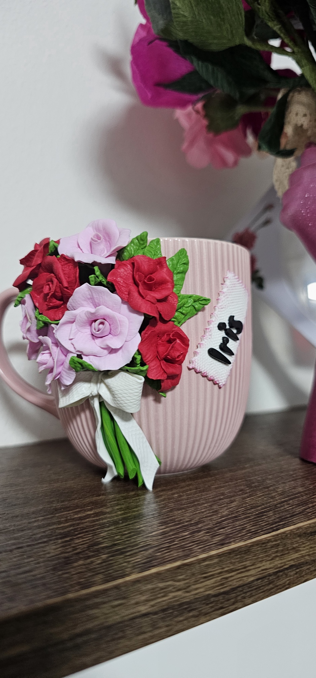 Cana personalizata cu trandafiri  - casă & stil de viață - echipamente de bucătărie - accesorii de servire - căni - Artynos.ro