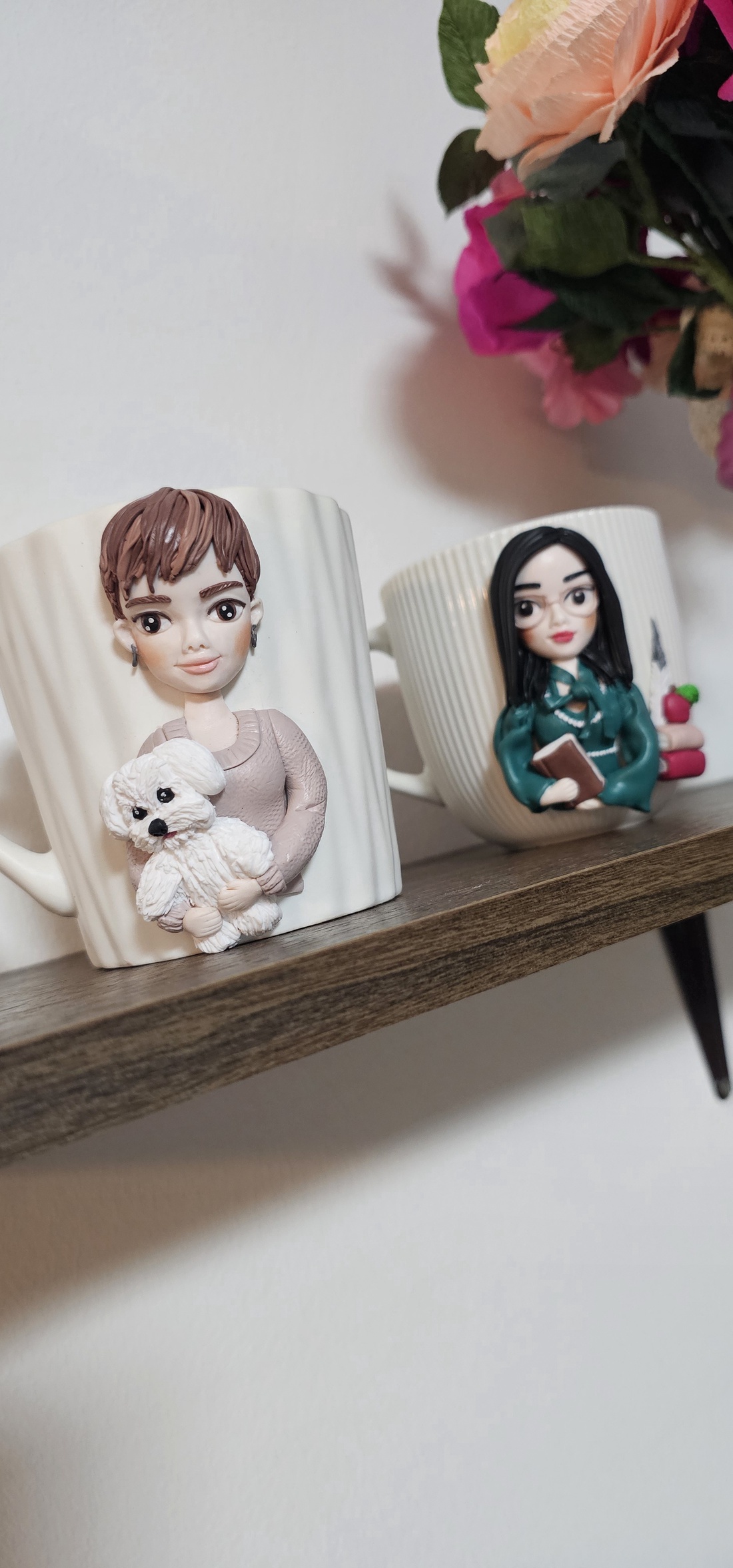 Cana personalizata cu figurina 3d si catel - casă & stil de viață - seturi de cadou - Artynos.ro