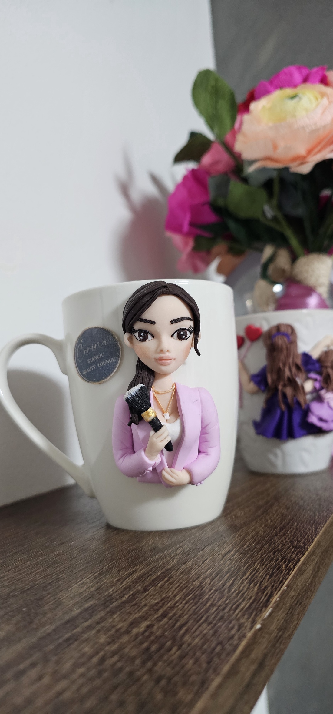 Cana personalizata cu figurina 3d beauty - casă & stil de viață - seturi de cadou - Artynos.ro