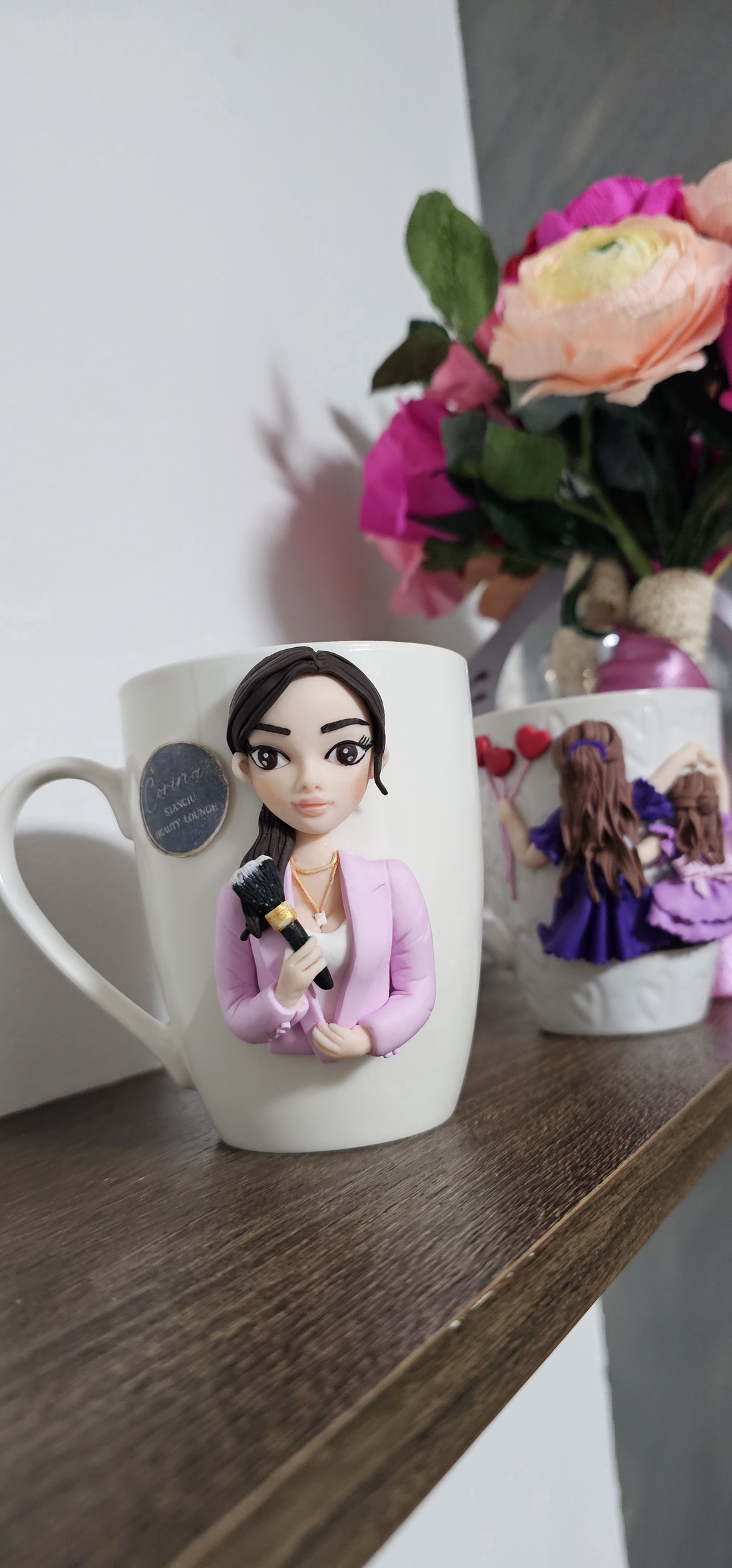 Cana personalizata cu figurina 3d beauty - casă & stil de viață - seturi de cadou - Artynos.ro