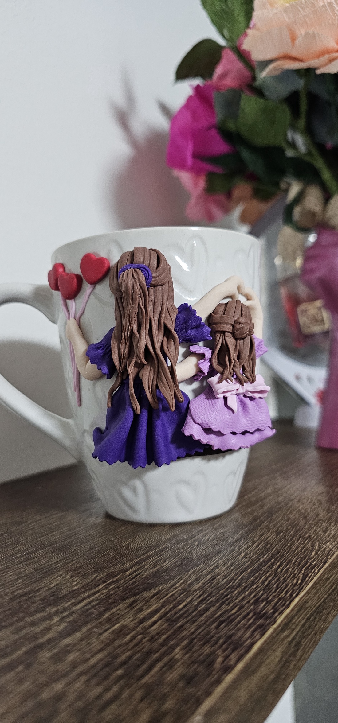 Cana personalizata 3d mama si fiica  - casă & stil de viață - echipamente de bucătărie - accesorii de servire - căni - Artynos.ro