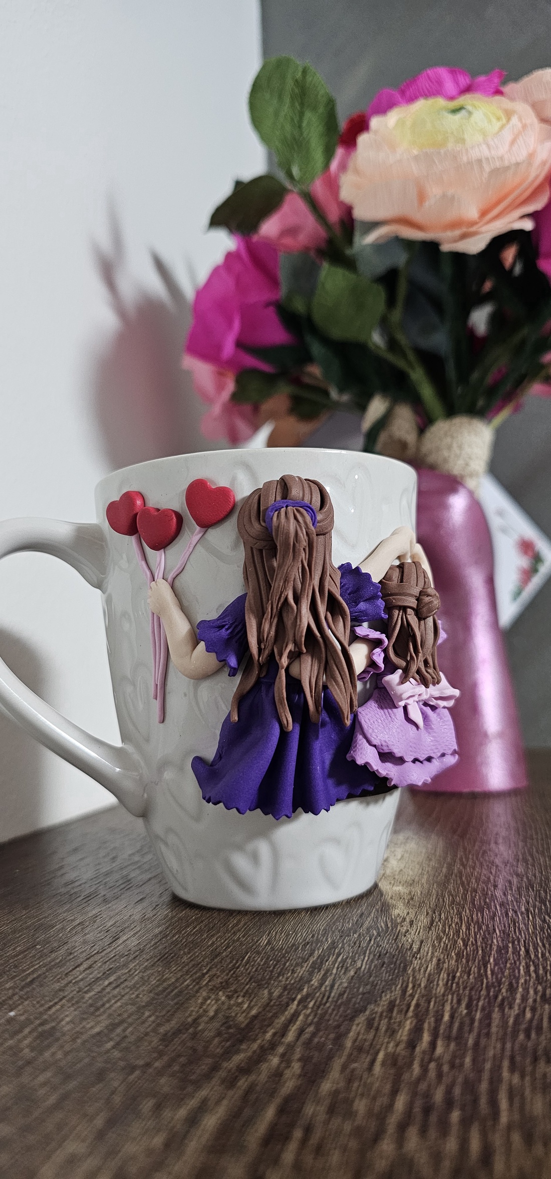 Cana personalizata 3d mama si fiica  - casă & stil de viață - echipamente de bucătărie - accesorii de servire - căni - Artynos.ro