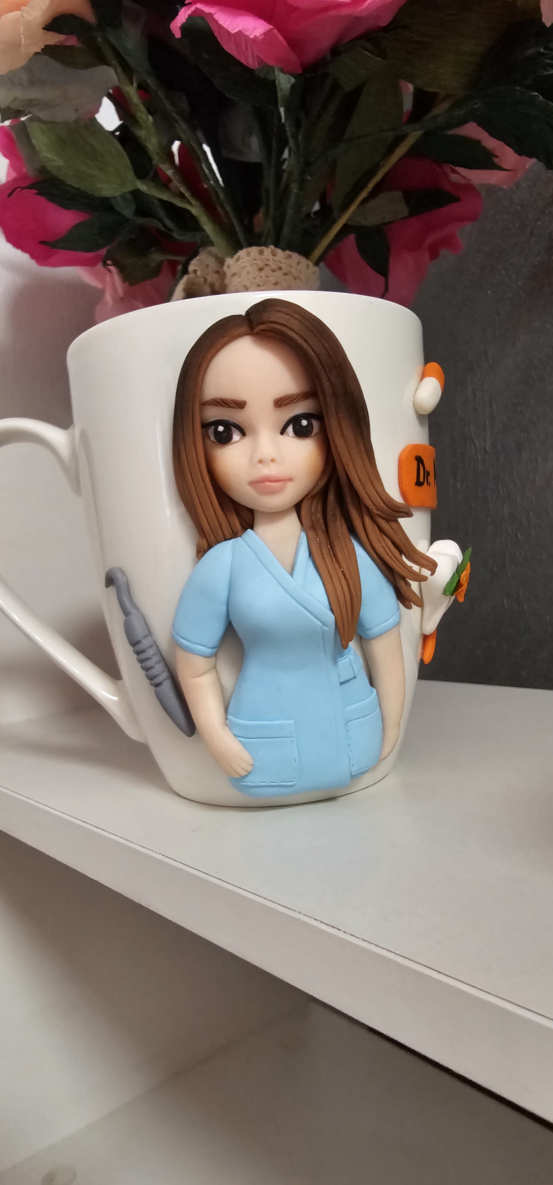 Cană Personalizată cu figurina 3d� Medic Stomatolog  - casă & stil de viață - echipamente de bucătărie - accesorii de servire - căni - Artynos.ro
