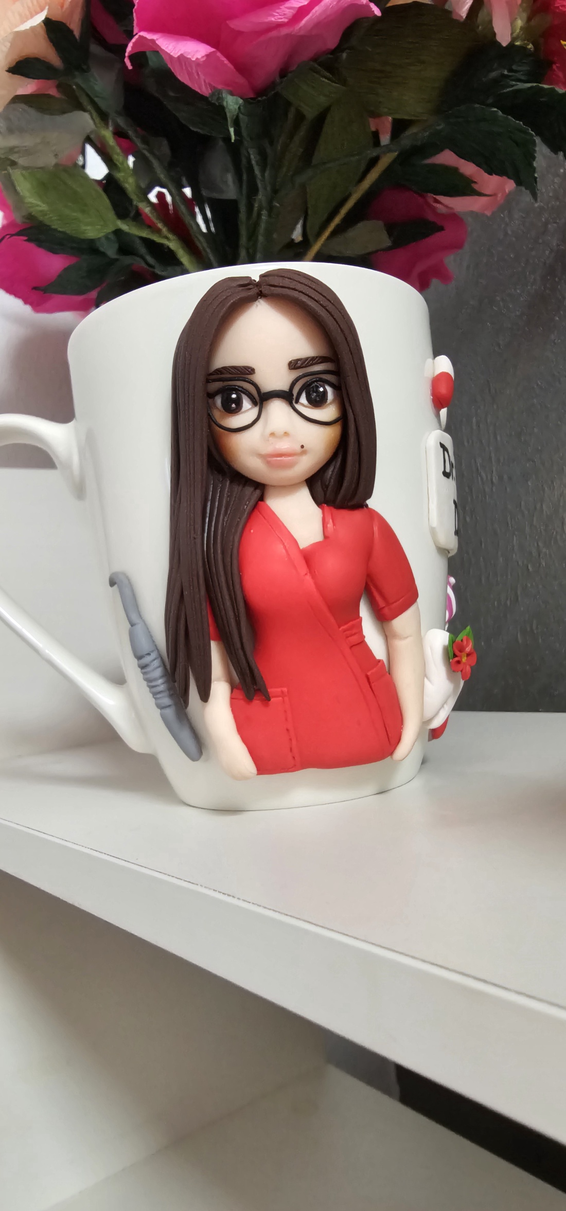 Cană Personalizată cu figurina 3d� Medic Stomatolog  - casă & stil de viață - echipamente de bucătărie - accesorii de servire - căni - Artynos.ro