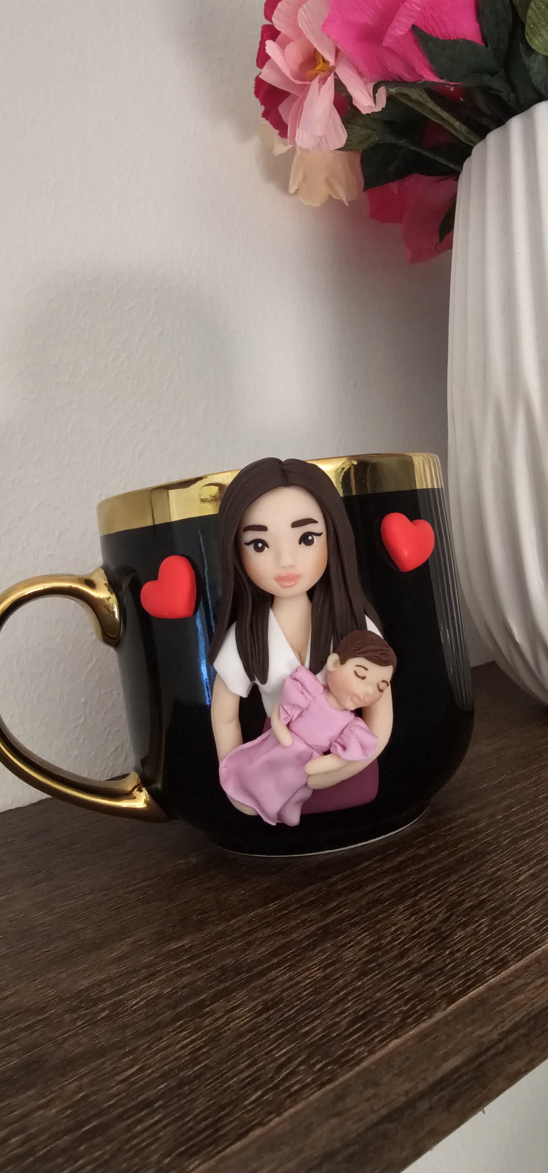 Cana personalizata pentru nasa/nas cu figurina 3d  - casă & stil de viață - seturi de cadou - Artynos.ro