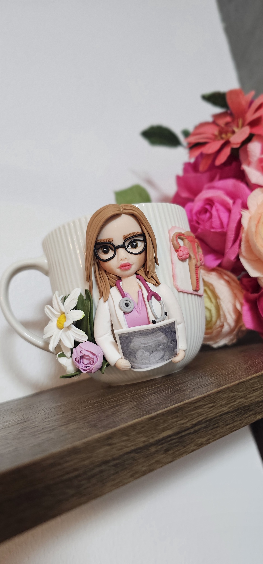 Cana personalizata medic ginecolog  - crăciun - cadouri de moș crăciun - cadouri de moș crăciun - Artynos.ro