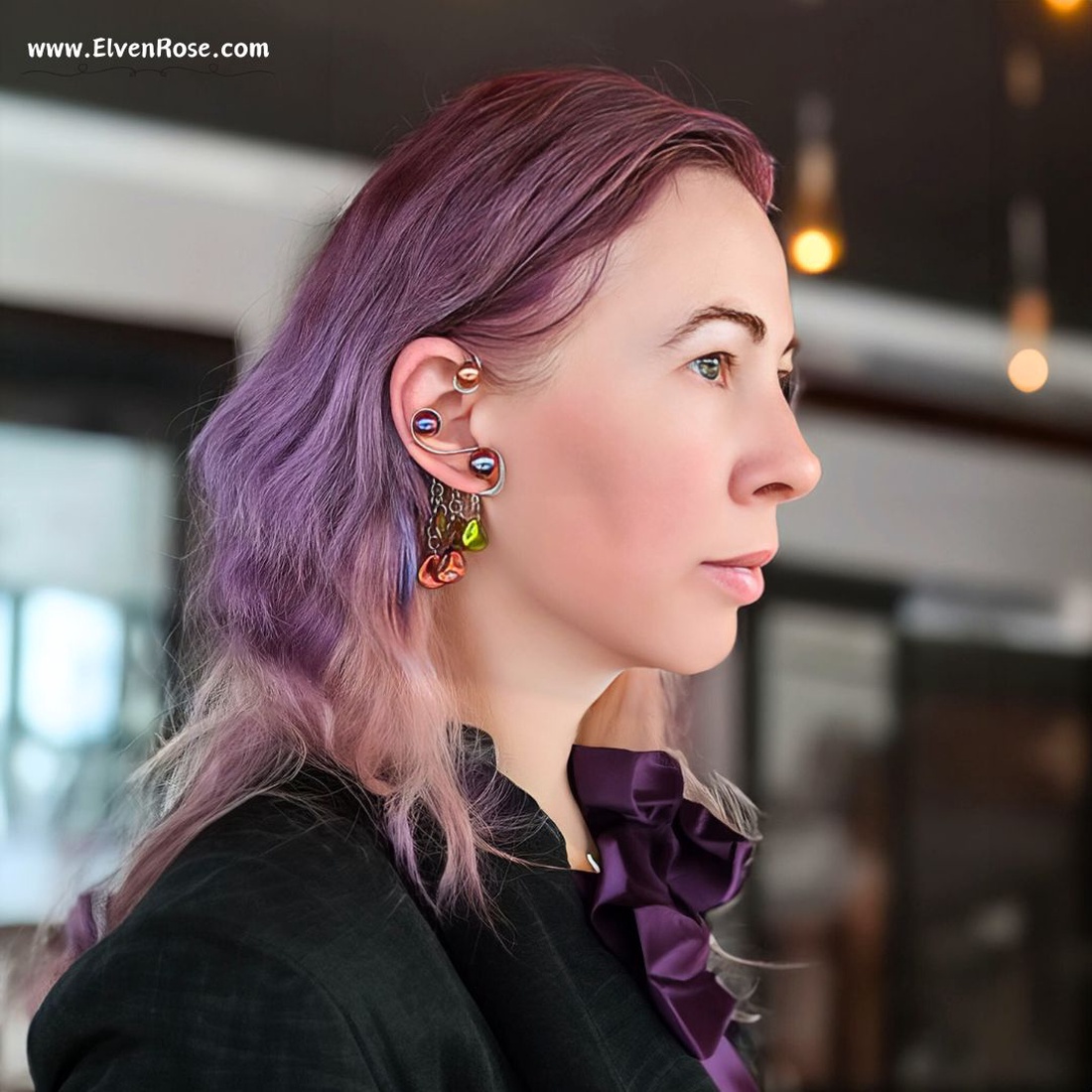Cerceii Ear Wrap Șoaptele Toamnei - bijuterii - cercei - cercei și ornamente pentru urechi - Artynos.ro Cerceii Ear Wrap Șoaptele Toamnei - bijuterii - cercei - cercei și ornamente pentru urechi - Artynos.ro