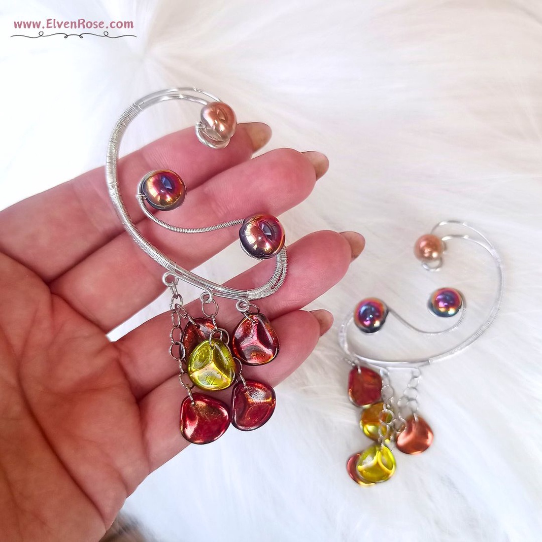 Cerceii Ear Wrap Șoaptele Toamnei - bijuterii - cercei - cercei și ornamente pentru urechi - Artynos.ro Cerceii Ear Wrap Șoaptele Toamnei - bijuterii - cercei - cercei și ornamente pentru urechi - Artynos.ro