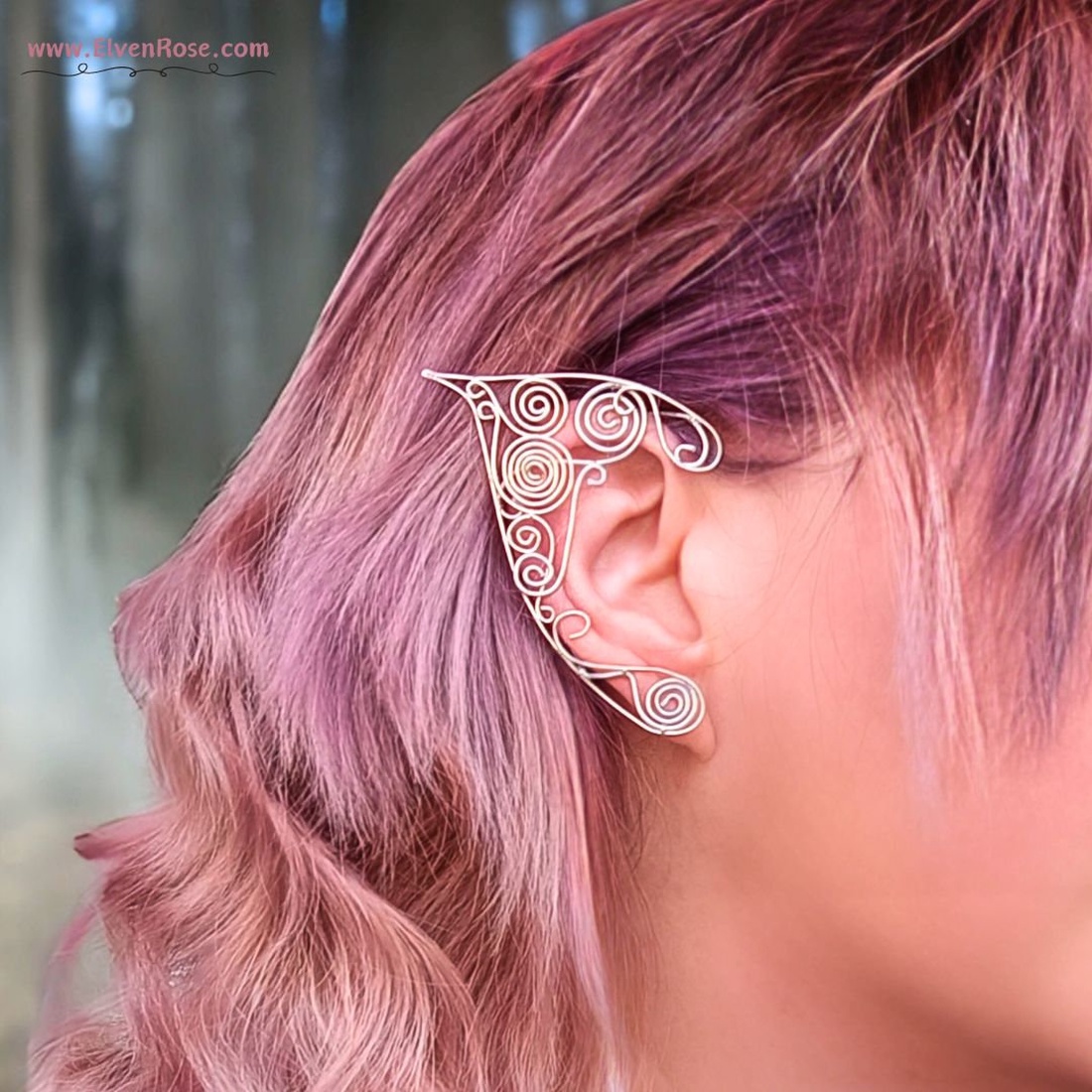 Cercei Urechi de Elf Silver Spirals - bijuterii - cercei - cercei și ornamente pentru urechi - Artynos.ro Cercei Urechi de Elf Silver Spirals - bijuterii - cercei - cercei și ornamente pentru urechi - Artynos.ro