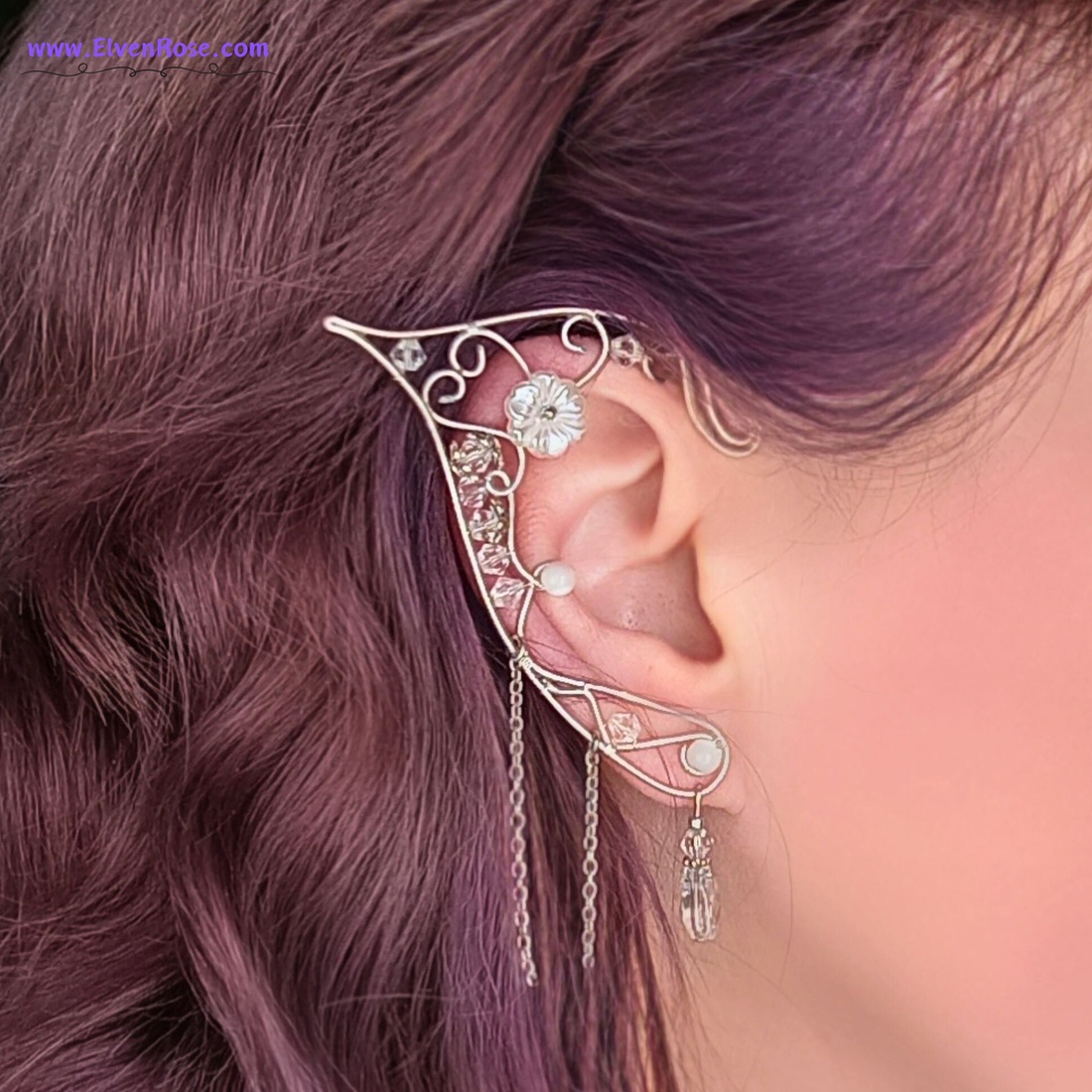 Cercei urechi de elf Elven Bride - bijuterii - cercei - cercei și ornamente pentru urechi - Artynos.ro Cercei urechi de elf Elven Bride - bijuterii - cercei - cercei și ornamente pentru urechi - Artynos.ro