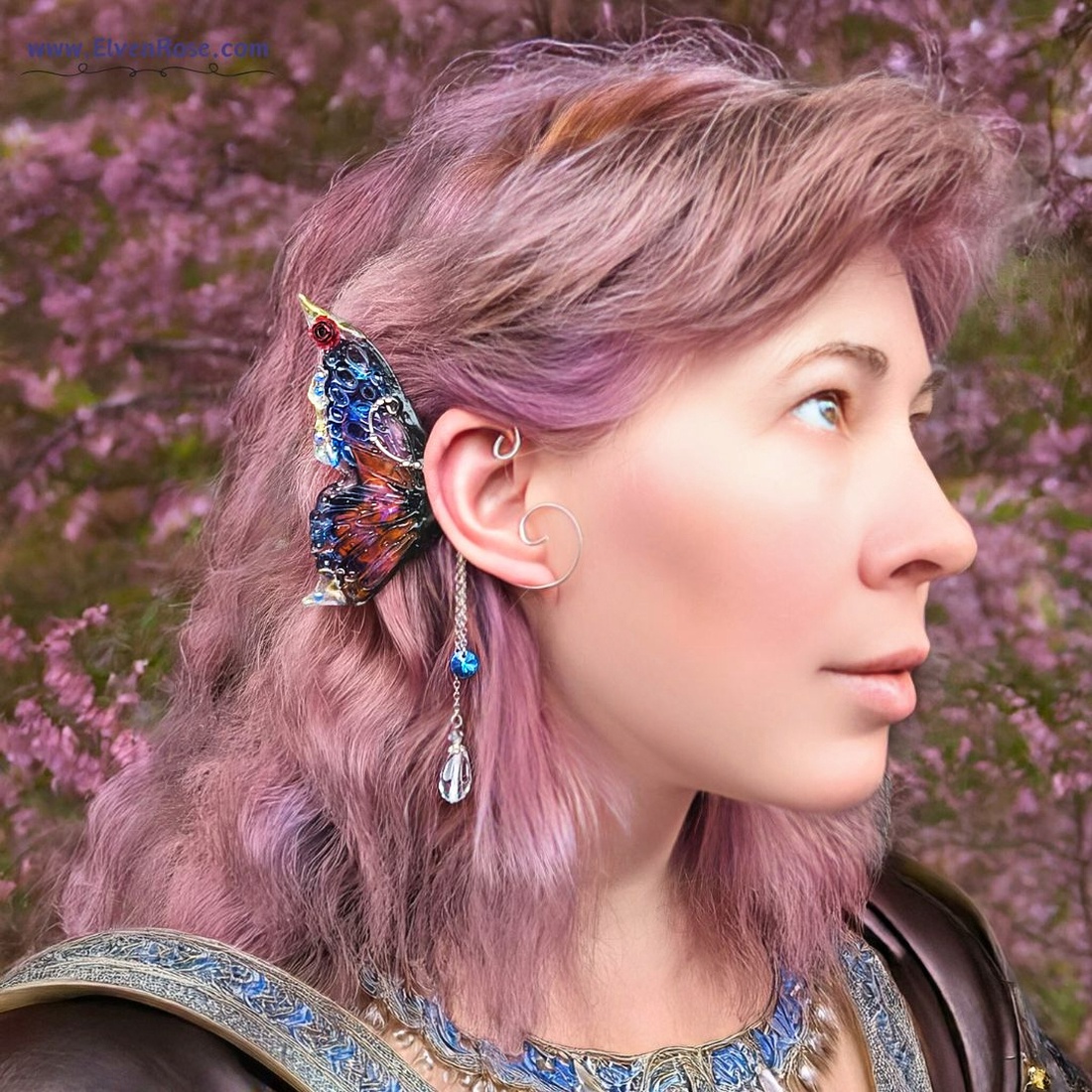 Cercei Roseglen Fairy - bijuterii - cercei - cercei și ornamente pentru urechi - Artynos.ro Cercei Roseglen Fairy - bijuterii - cercei - cercei și ornamente pentru urechi - Artynos.ro