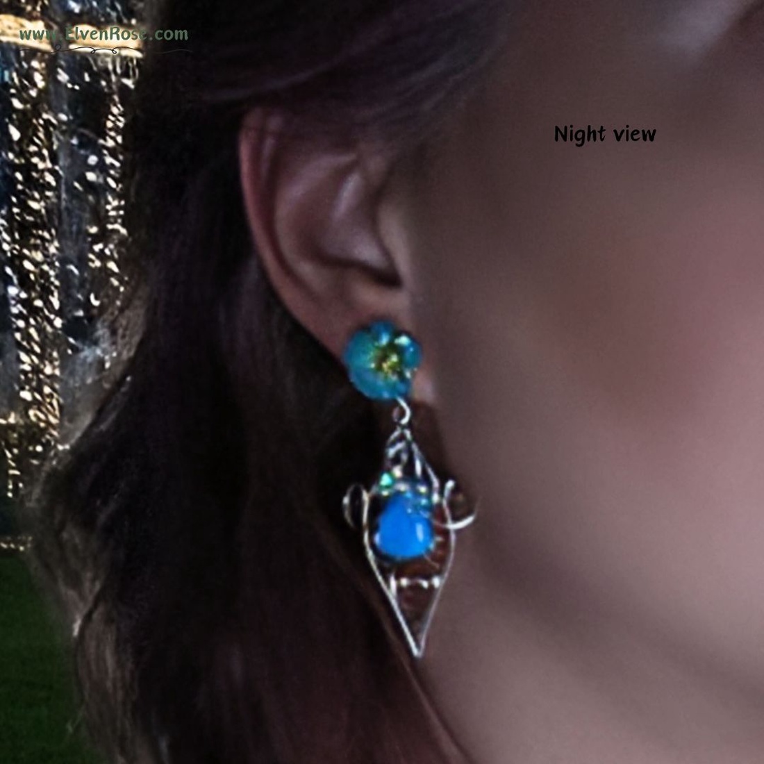 Cerceii Moonpetal Glow - bijuterii - cercei - cercei și ornamente pentru urechi - Artynos.ro Cerceii Moonpetal Glow - bijuterii - cercei - cercei și ornamente pentru urechi - Artynos.ro