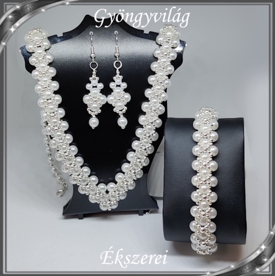 Set de colier și brățară casual cu perle de culoare teal SSZEB-TE12e - - Artynos.ro Set de colier și brățară casual cu perle de culoare teal SSZEB-TE12e - - Artynos.ro