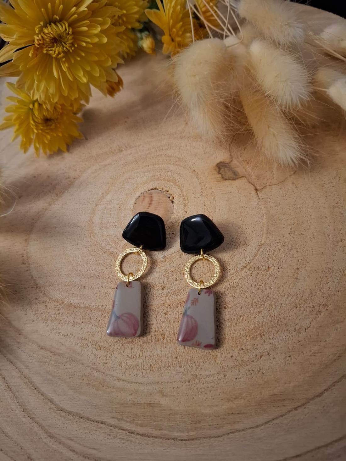 Colecția toamna calda - bijuterii - cercei - cercei lungi - Artynos.ro