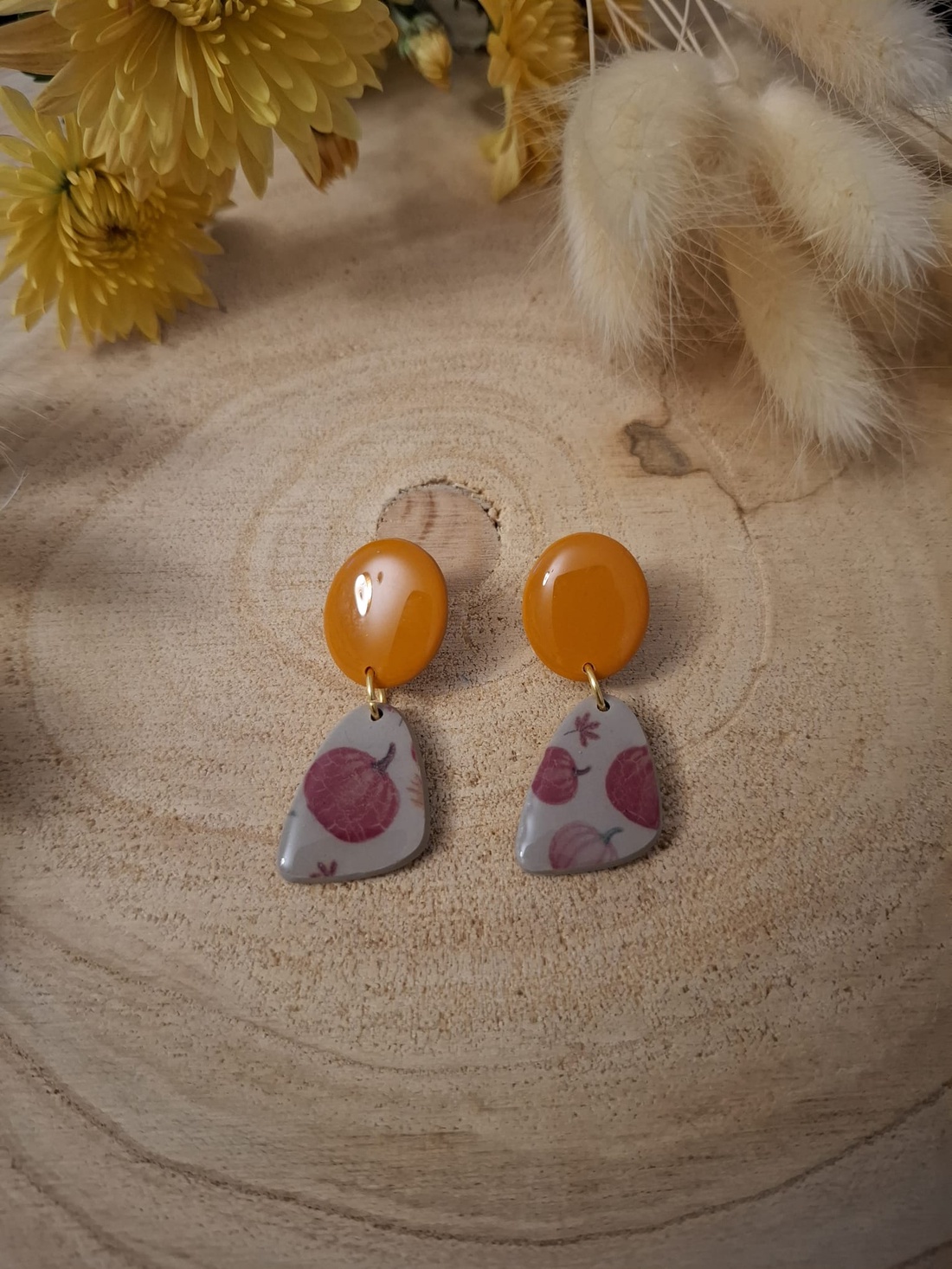 Colecția toamna calda - bijuterii - cercei - cercei lungi - Artynos.ro