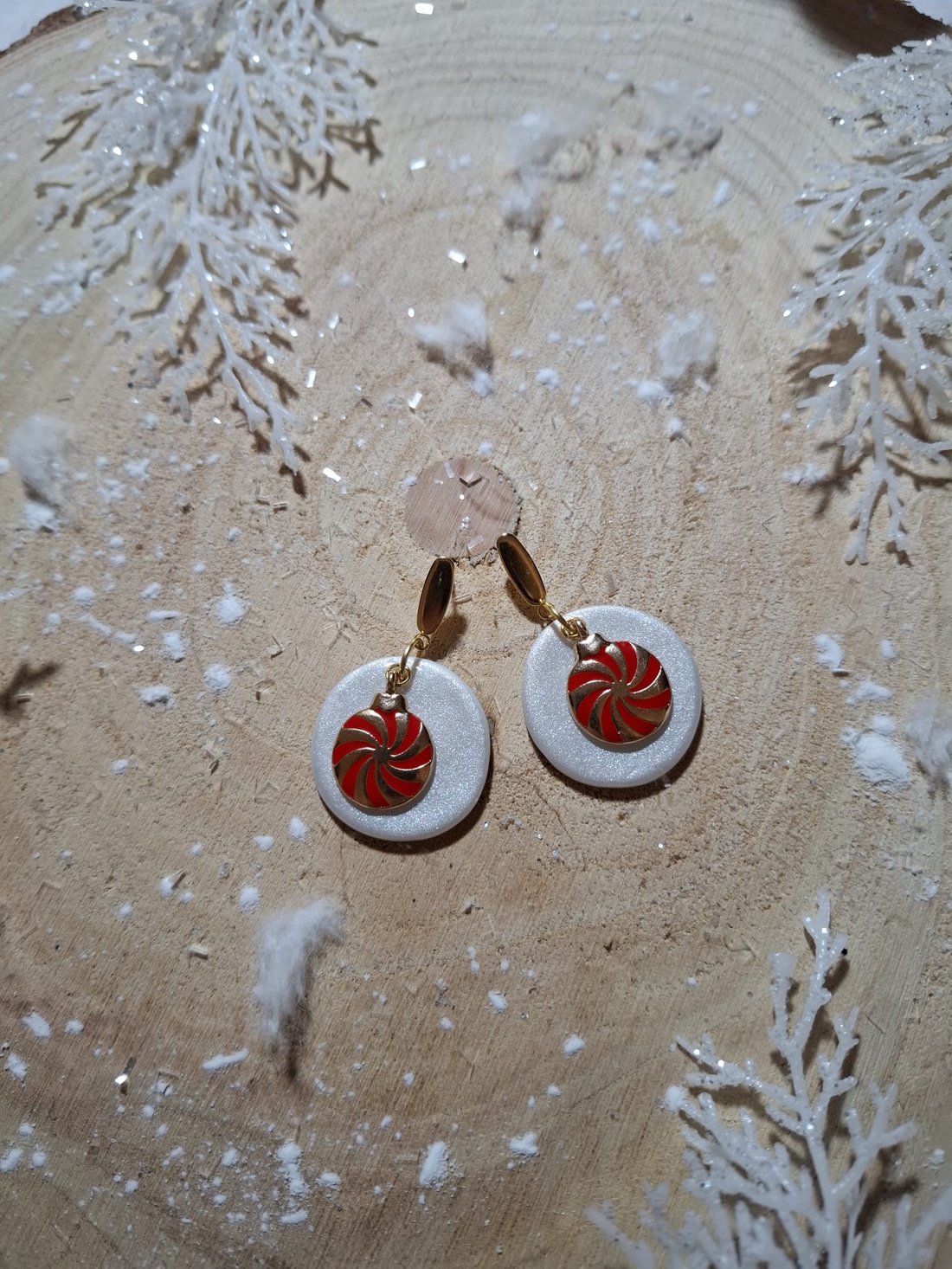 Winter magic - bijuterii - cercei - cercei lungi - Artynos.ro