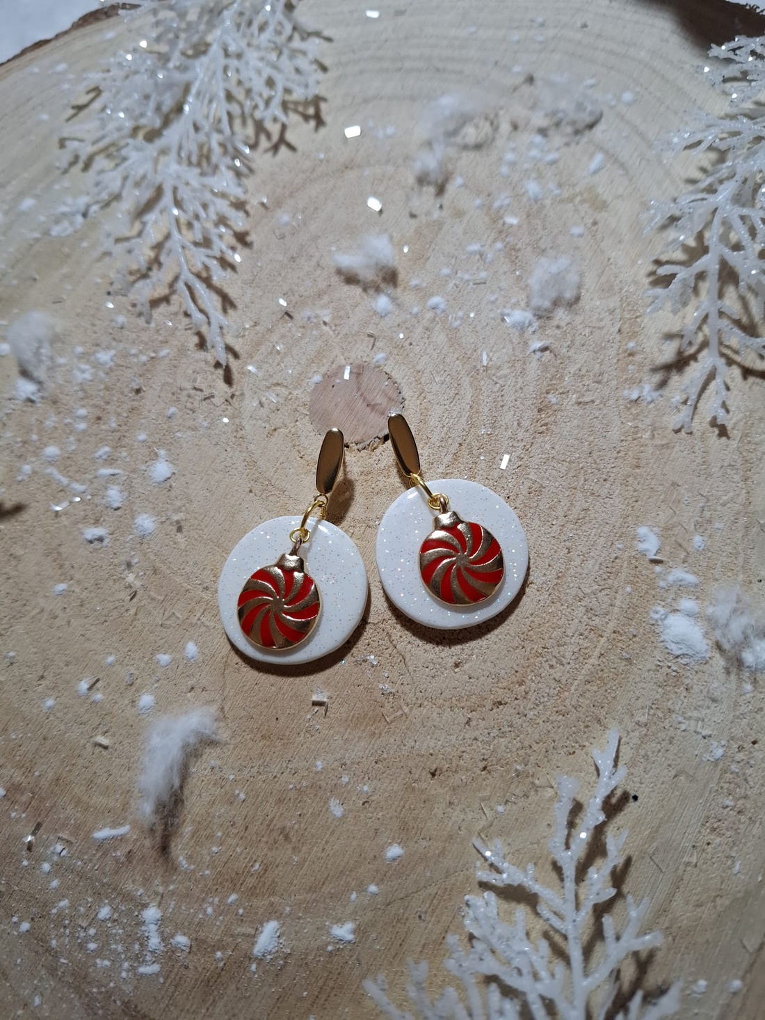 Winter magic - bijuterii - cercei - cercei lungi - Artynos.ro