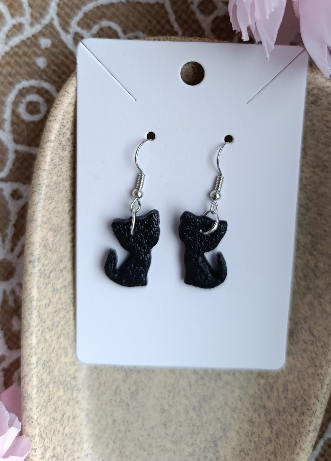 Cercei pisicuțe  - bijuterii - cercei - cercei cu figurine - Artynos.ro