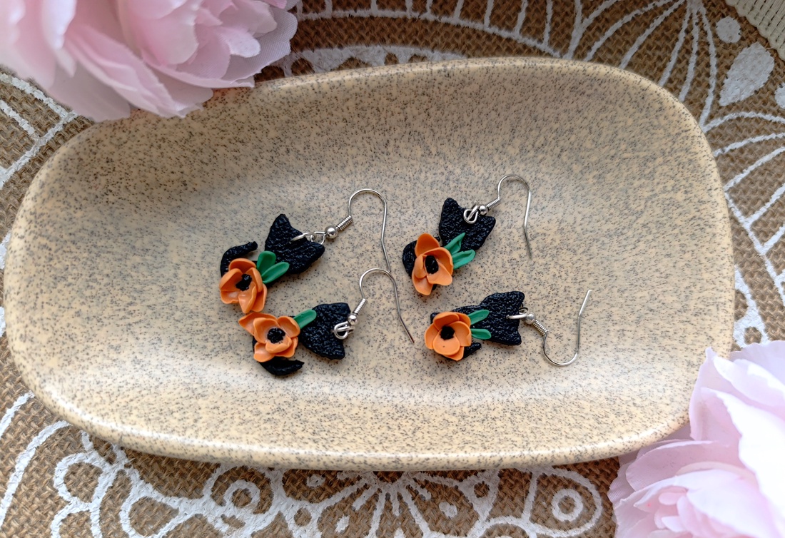 Cercei pisicuță  - bijuterii - cercei - cercei cu figurine - Artynos.ro