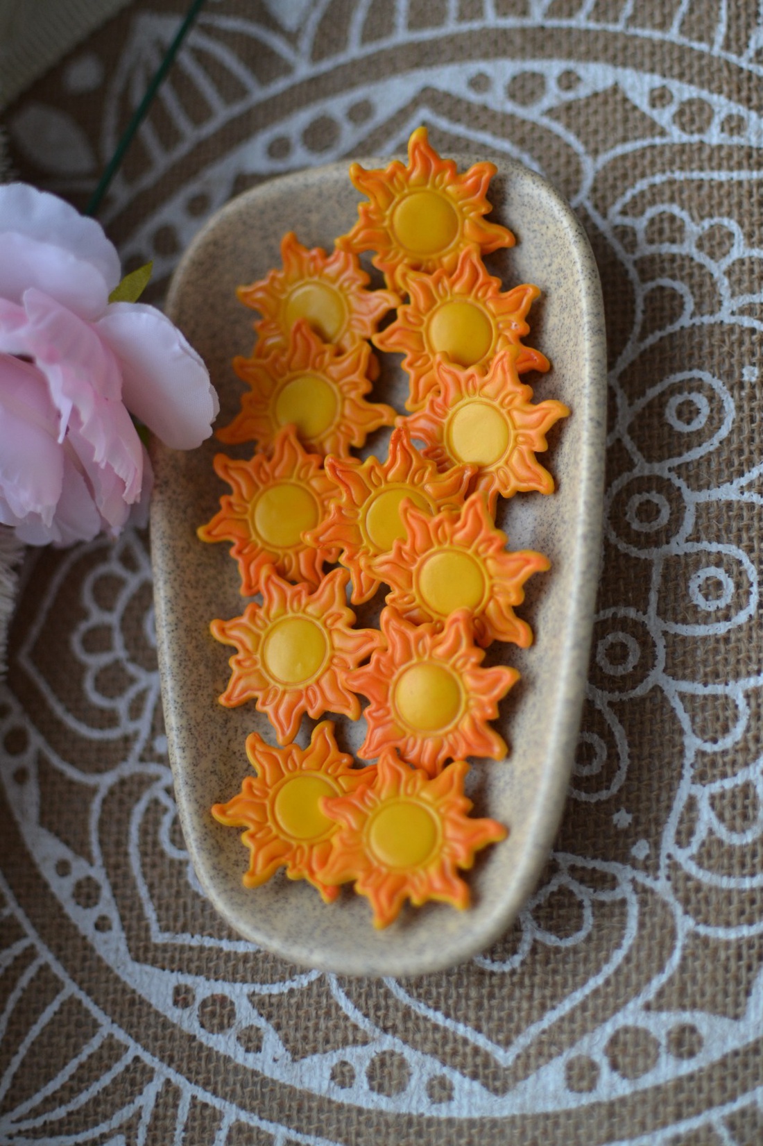 Mărțișor soare - bijuterii - mărțișor - Artynos.ro