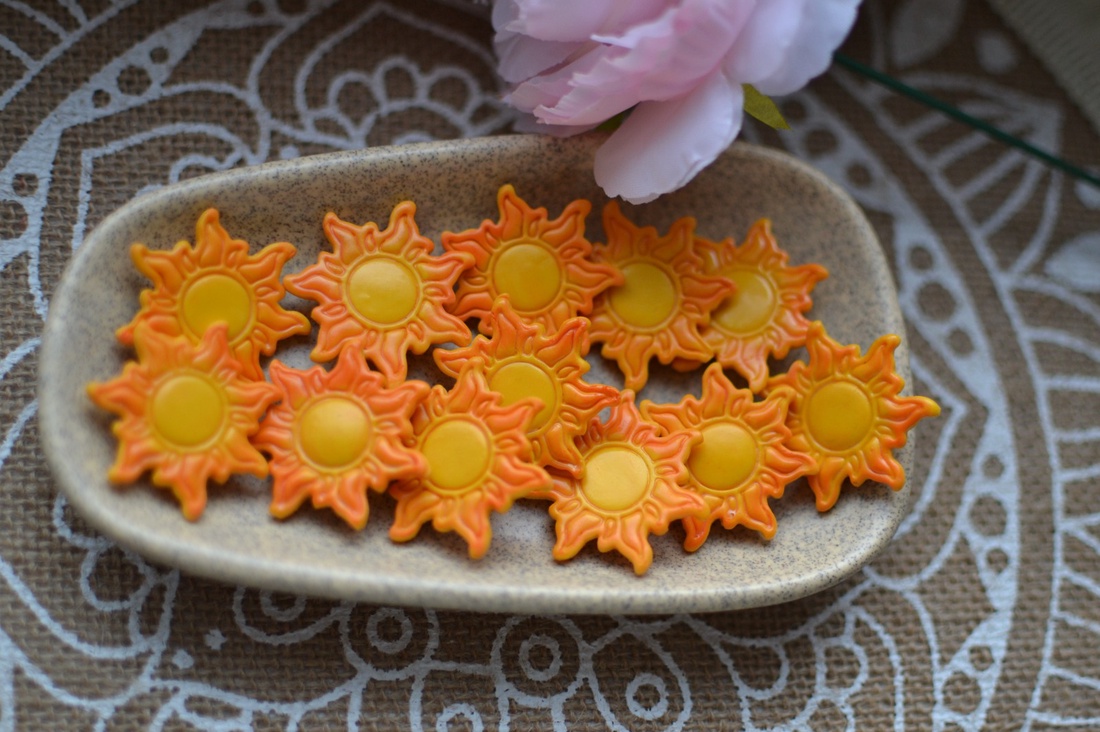 Mărțișor soare - bijuterii - mărțișor - Artynos.ro