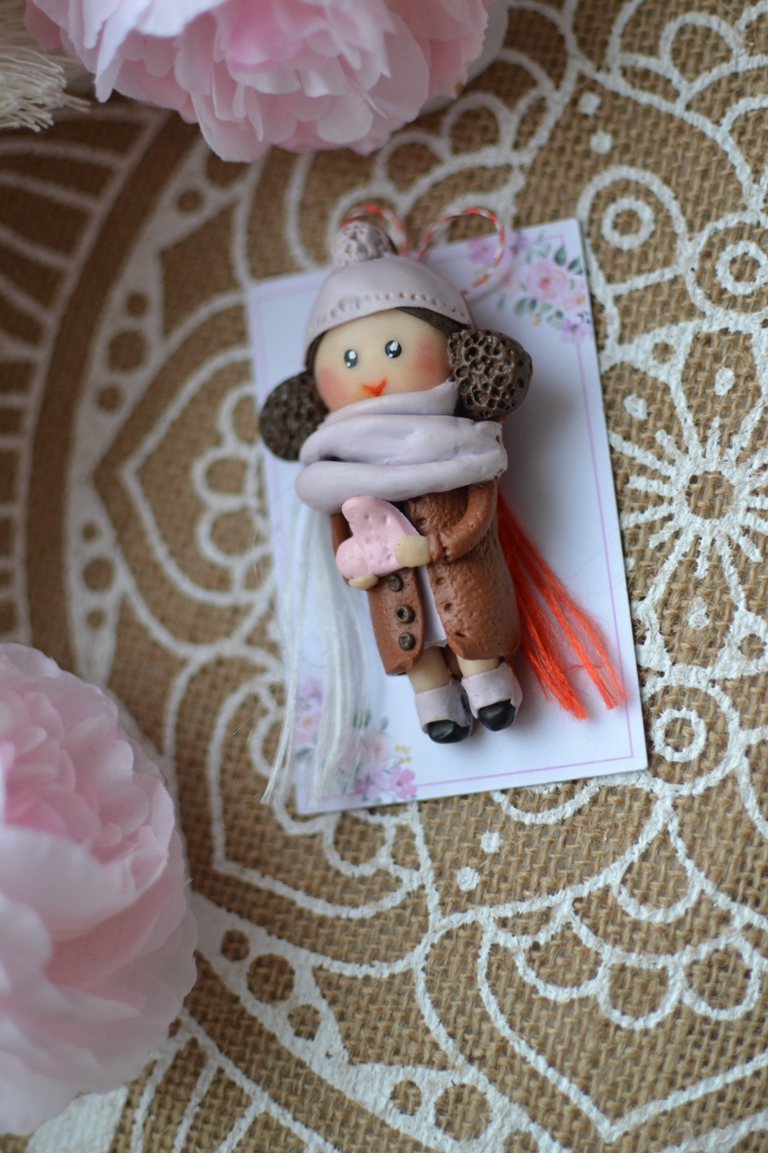 Mărțișor fetiță  - bijuterii - mărțișor - Artynos.ro