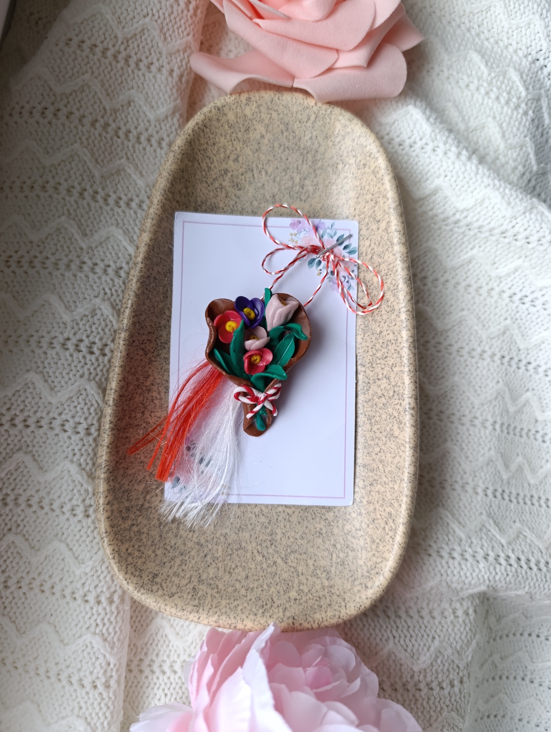 Mărțișor buchet  - bijuterii - mărțișor - Artynos.ro