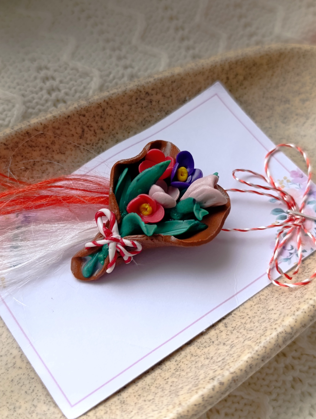 Mărțișor buchet  - bijuterii - mărțișor - Artynos.ro