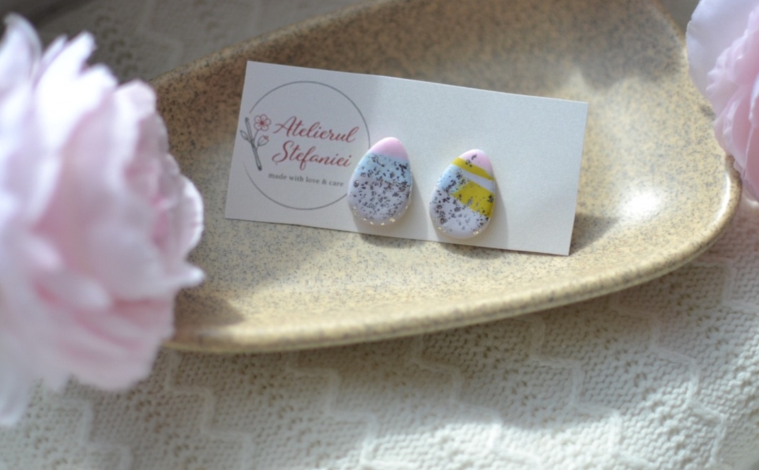 � Cerceluși handmade � colecție primăvară/Paște � - bijuterii - cercei - cercei cu figurine - Artynos.ro