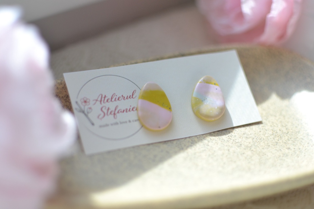 � Cerceluși handmade � colecție primăvară/Paște � - bijuterii - cercei - cercei cu figurine - Artynos.ro