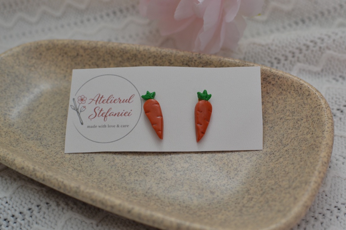 Cerceluși handmade � colecție primăvară/Paște � - bijuterii - cercei - cercei cu figurine - Artynos.ro