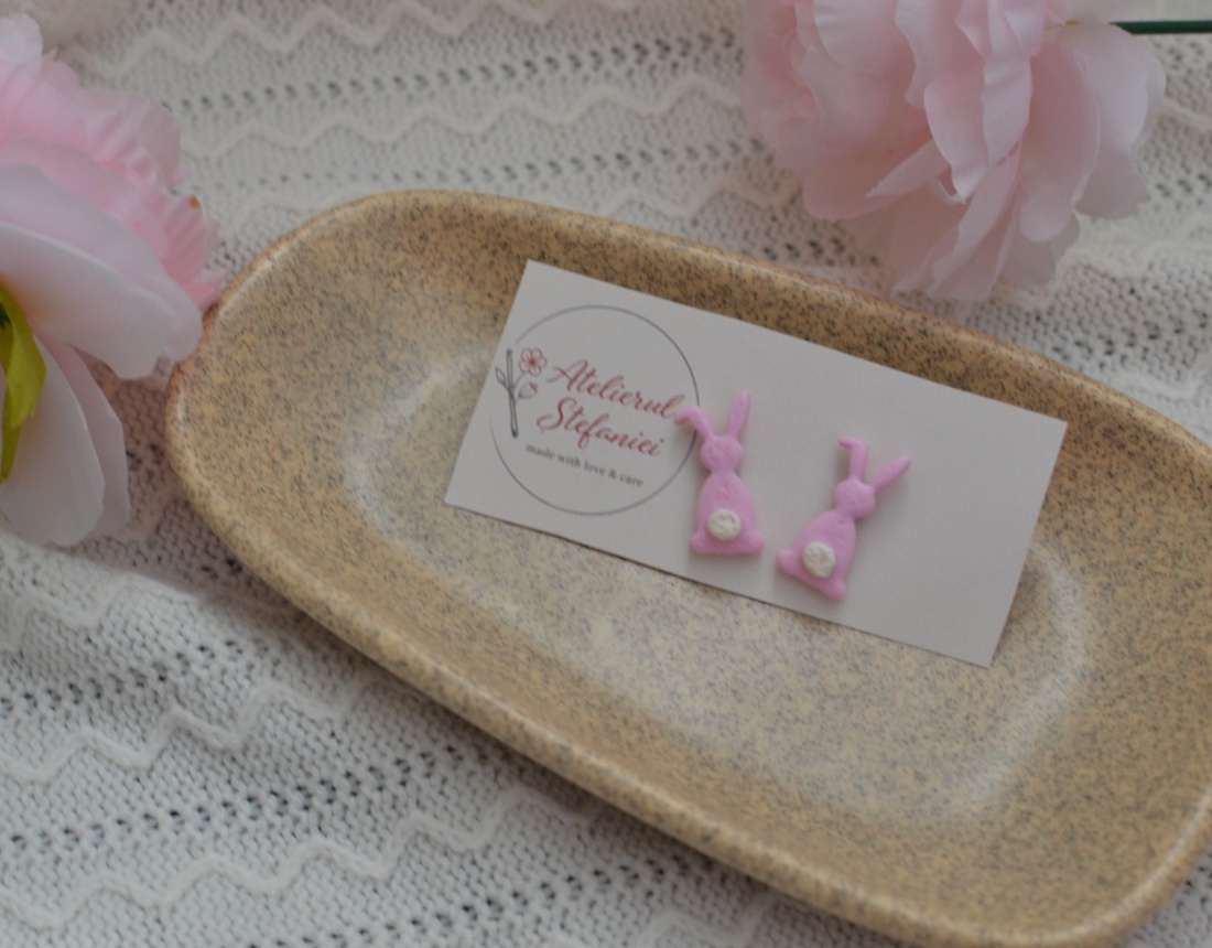 Cerceluși handmade � colecție primăvară/Paște � - bijuterii - cercei - cercei cu figurine - Artynos.ro