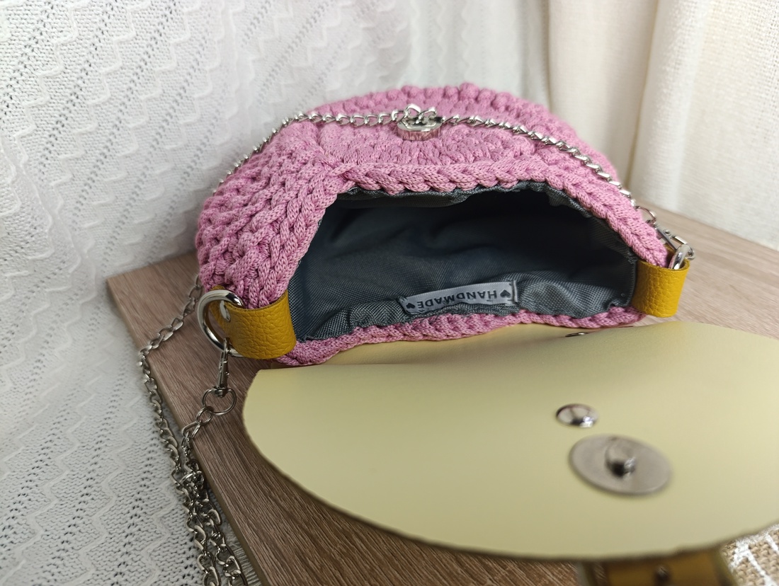 Geanta Sweet Sunburst- crosetata manual - genți și portofele - genți de mână și umăr - geantă crossbody - Artynos.ro