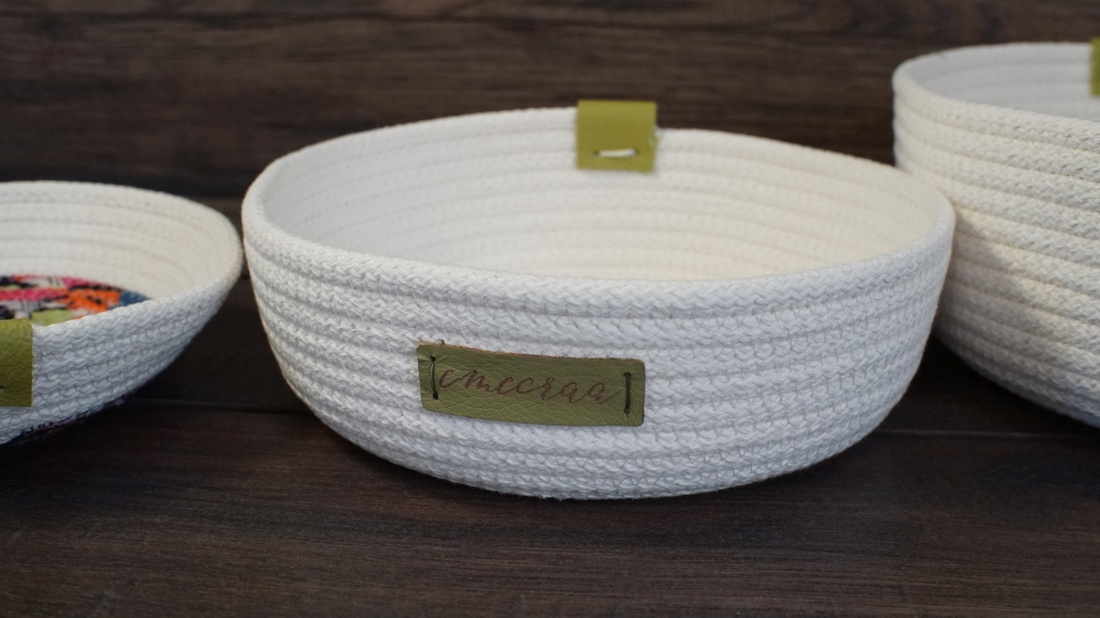 Natural rope basket set (3 pcs) - casă & stil de viață - materiale de depozitare și sortare - coșuri depozitare - Artynos.ro