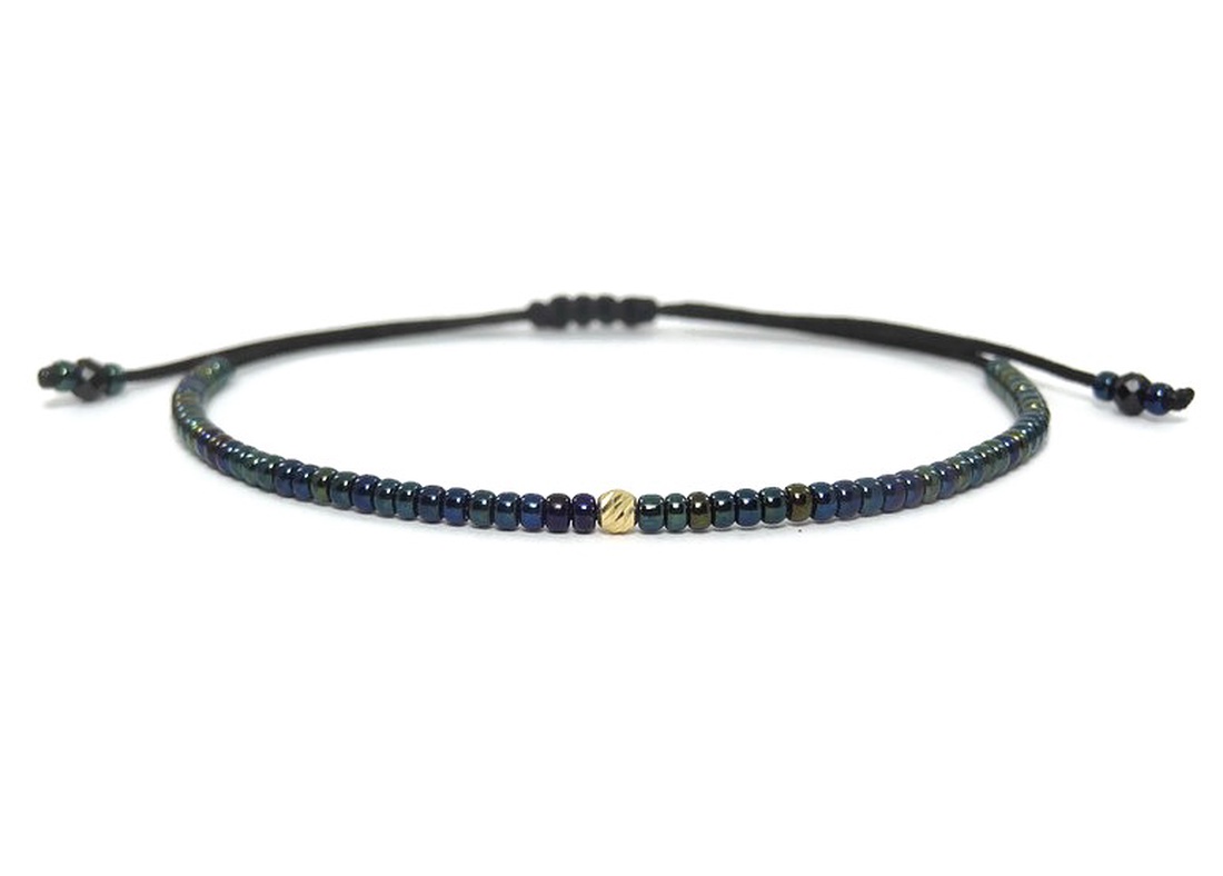 Bratara Cosmic Glow din margelute ceramice - bijuterii - brățări - brățări din mărgele - Artynos.ro