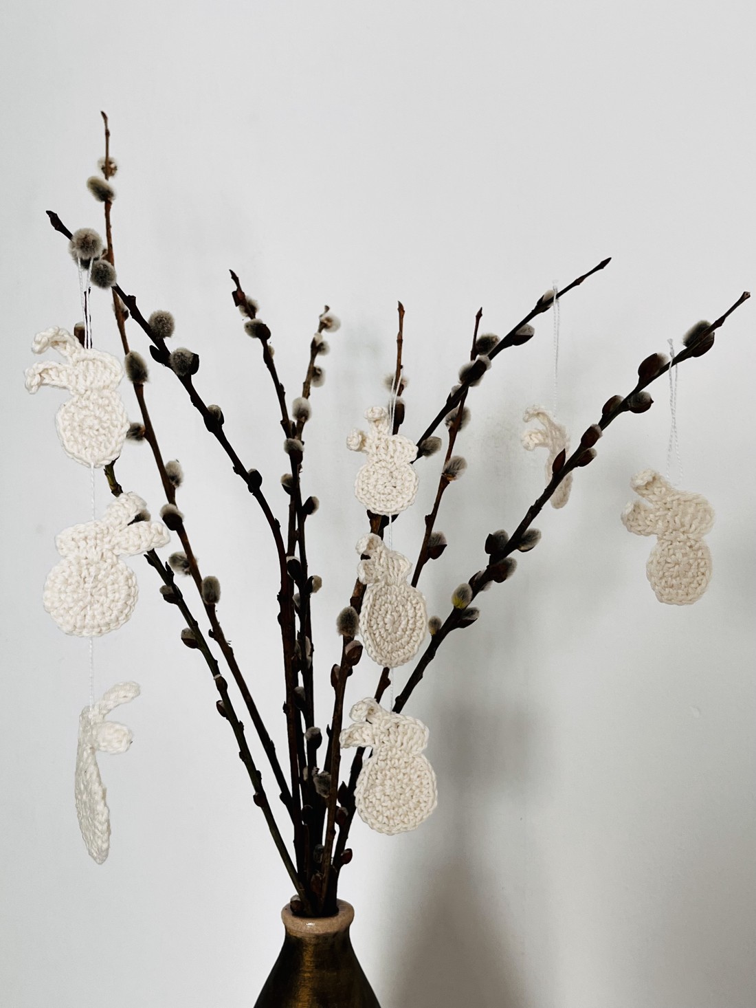 Ornament iepuraș de Paște croșetat -  - Artynos.ro