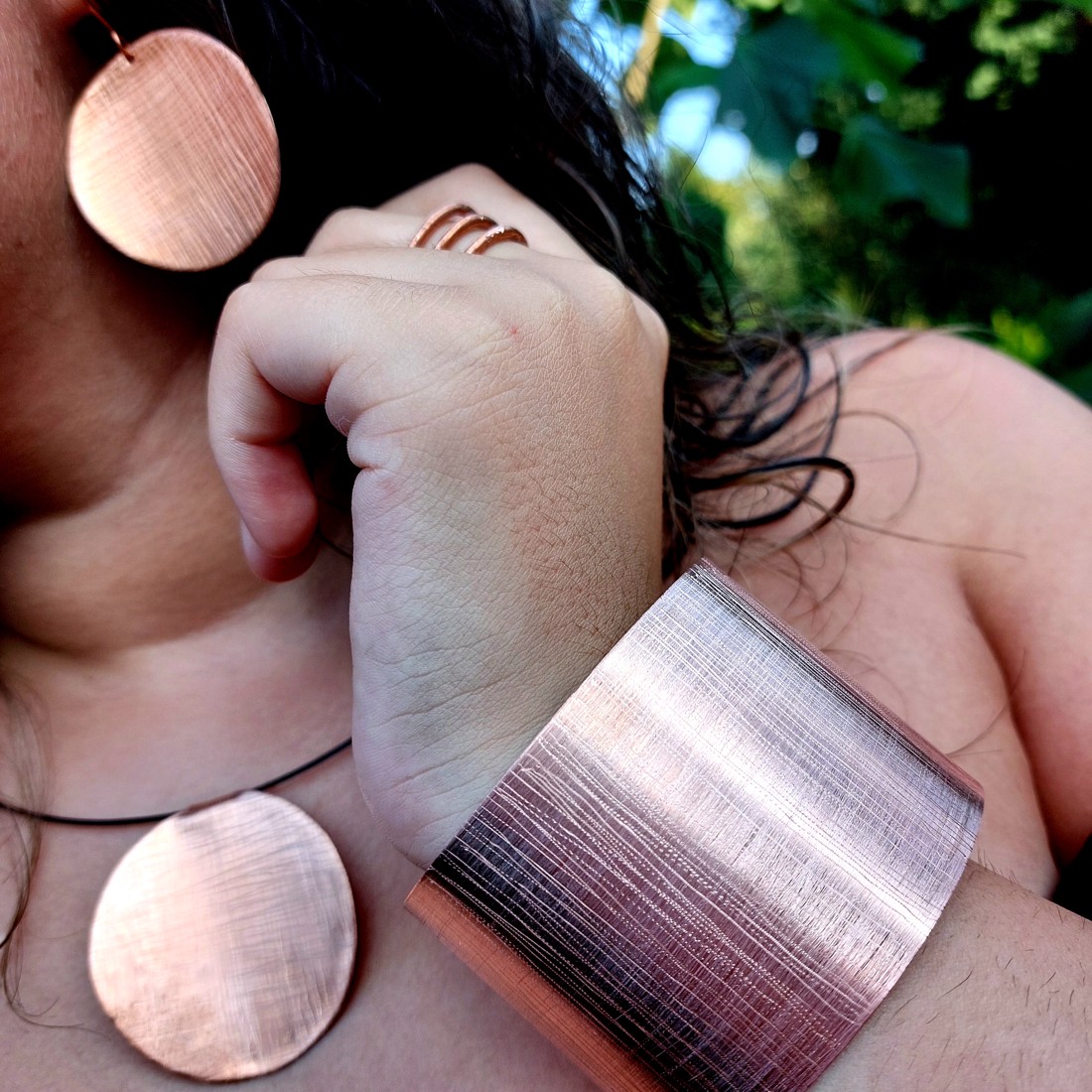 Bijuterii minimaliste din cupru -  - Artynos.ro Bijuterii minimaliste din cupru -  - Artynos.ro