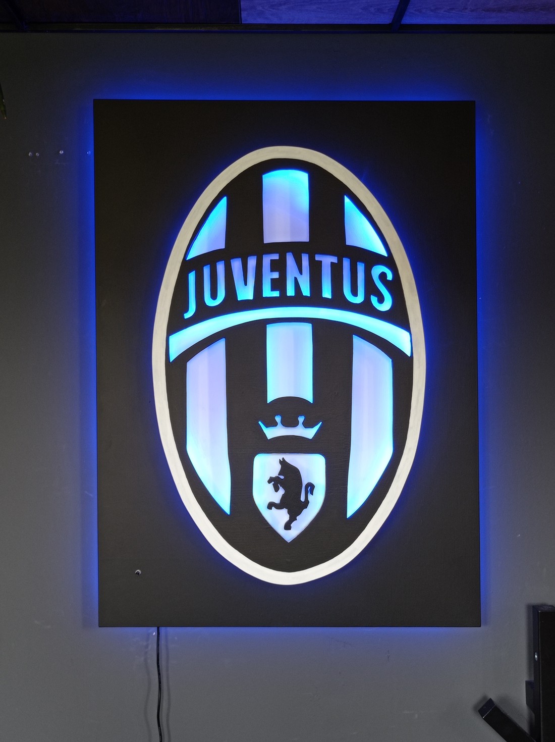 Juventus clasic - decor de perete iluminat -  - Artynos.ro