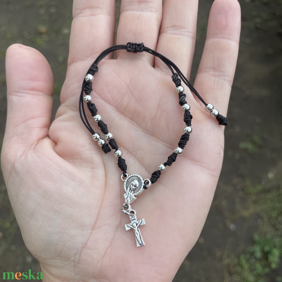 Ékszer karkötő piros fonott makramé rózsafüzér - casă & stil de viață - obiecte religioase și de devoțiune - rozariu, cununi - Artynos.ro Ékszer karkötő piros fonott makramé rózsafüzér - casă & stil de viață - obiecte religioase și de devoțiune - rozariu, cununi - Artynos.ro