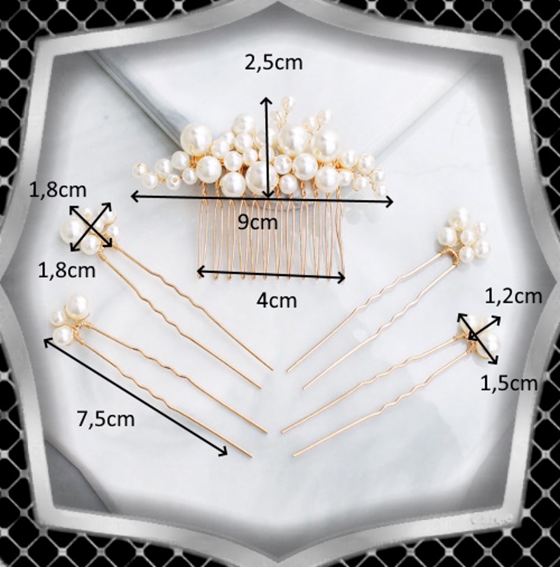 Bijuterii, ornamente de păr, catarame de păr: nuntă, mireasă, ornamente de păr casual, ES-H-SZ01 set de 5 - accesorii nuntă - ornamente de păr de nuntă - ornamente de păr mireasă - Artynos.ro Bijuterii, ornamente de păr, catarame de păr: nuntă, mireasă, ornamente de păr casual, ES-H-SZ01 set de 5 - accesorii nuntă - ornamente de păr de nuntă - ornamente de păr mireasă - Artynos.ro