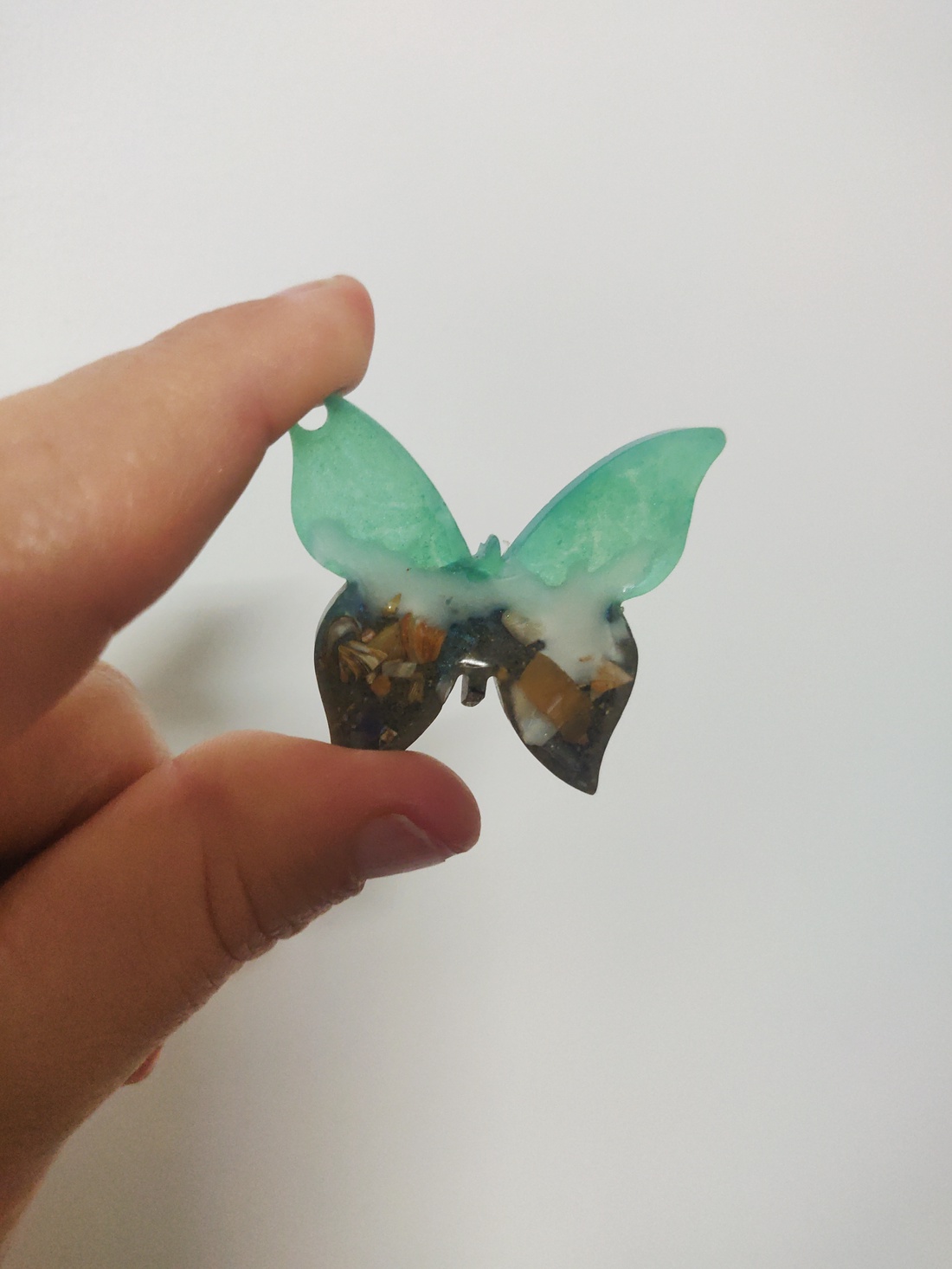 Broșă Flurure Amintirea Mării  - accessorii și unelte - broșă, cerc, încuietoare - Artynos.ro