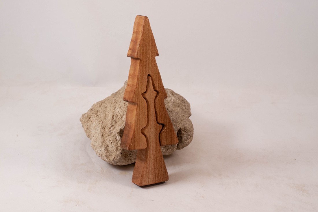  Copac din lemn, constructor din lemn, puzzle - jucării și echipamente pentru copii - puzzle, jocuri puzzle - puzzle din lemn - Artynos.ro