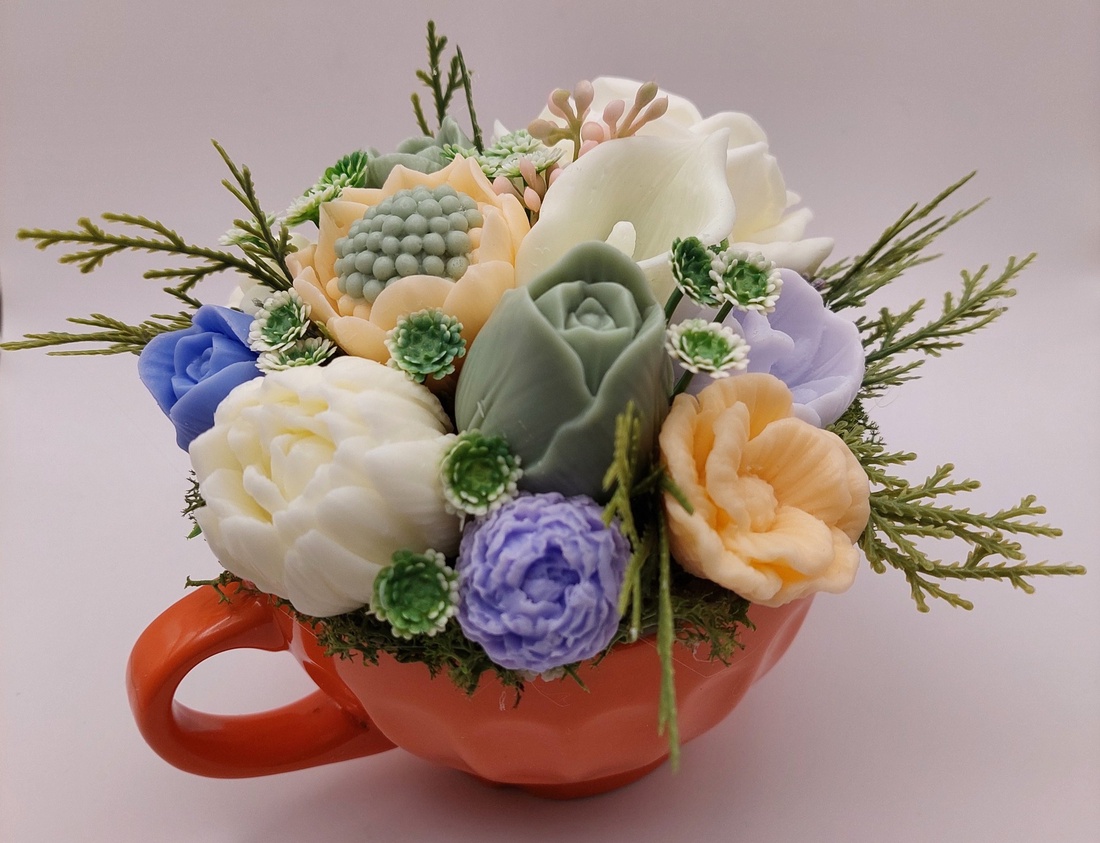 Cană ceramică portocalie cu flori de săpun - casă & stil de viață - accesorii pentru decorat casa - decorațiuni de masă și decorațiuni pentru rafturi - decorațiuni de masă - Artynos.ro Cană ceramică portocalie cu flori de săpun - casă & stil de viață - accesorii pentru decorat casa - decorațiuni de masă și decorațiuni pentru rafturi - decorațiuni de masă - Artynos.ro