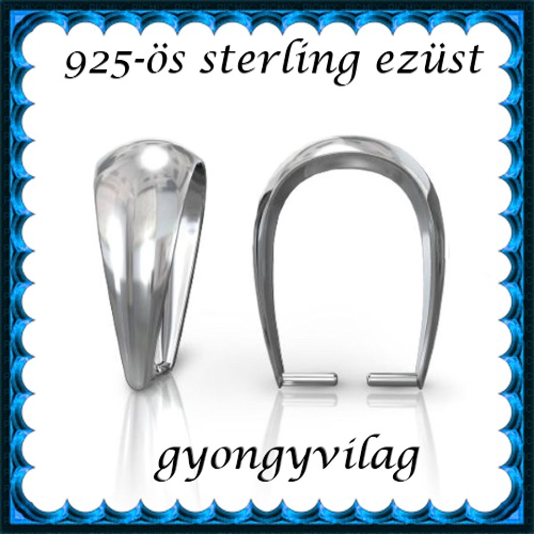 Accesorii pentru bijuterii din argint 925: suport pandantiv, închidere pandantiv EMK 77-11 - - Artynos.ro Accesorii pentru bijuterii din argint 925: suport pandantiv, închidere pandantiv EMK 77-11 - - Artynos.ro
