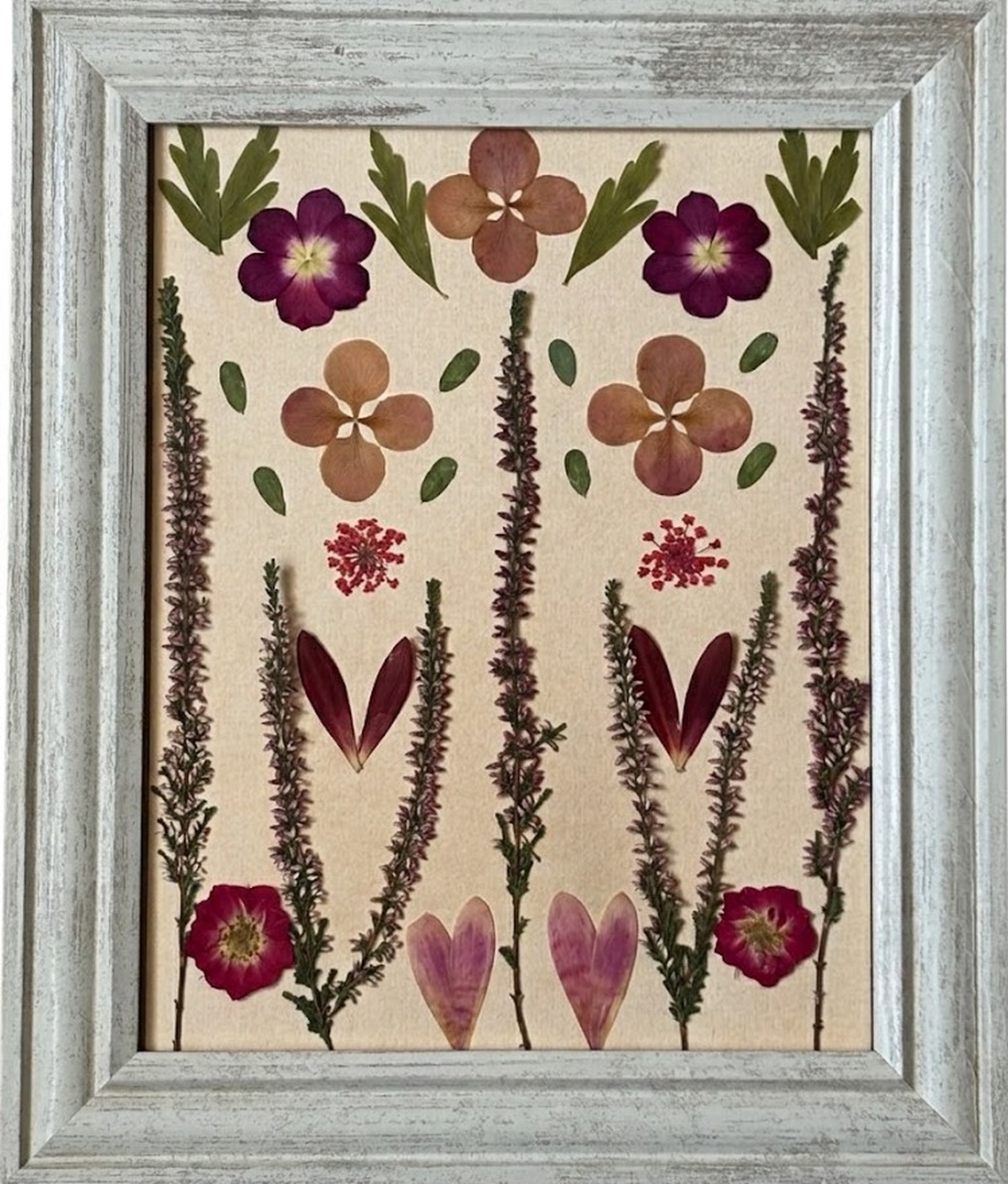 Tablou Flori Presate 30x26 cm - casă & stil de viață - decorațiuni de casă - accesorii florale - buchete de flori - Artynos.ro