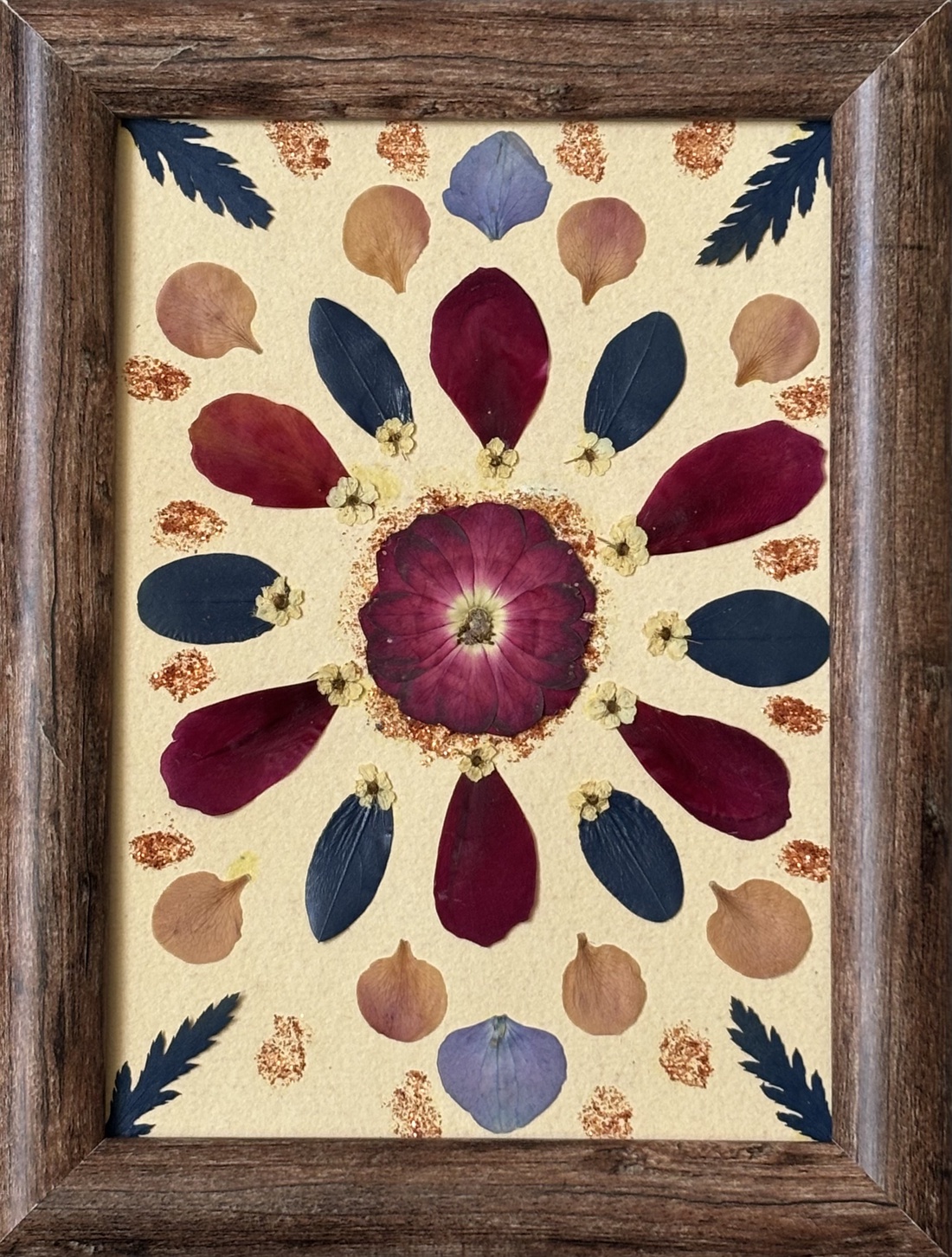 Compoziție Florală Handmade din Elemente Naturale Presatef - casă & stil de viață - decorațiuni de casă - accesorii florale - buchete de flori - Artynos.ro