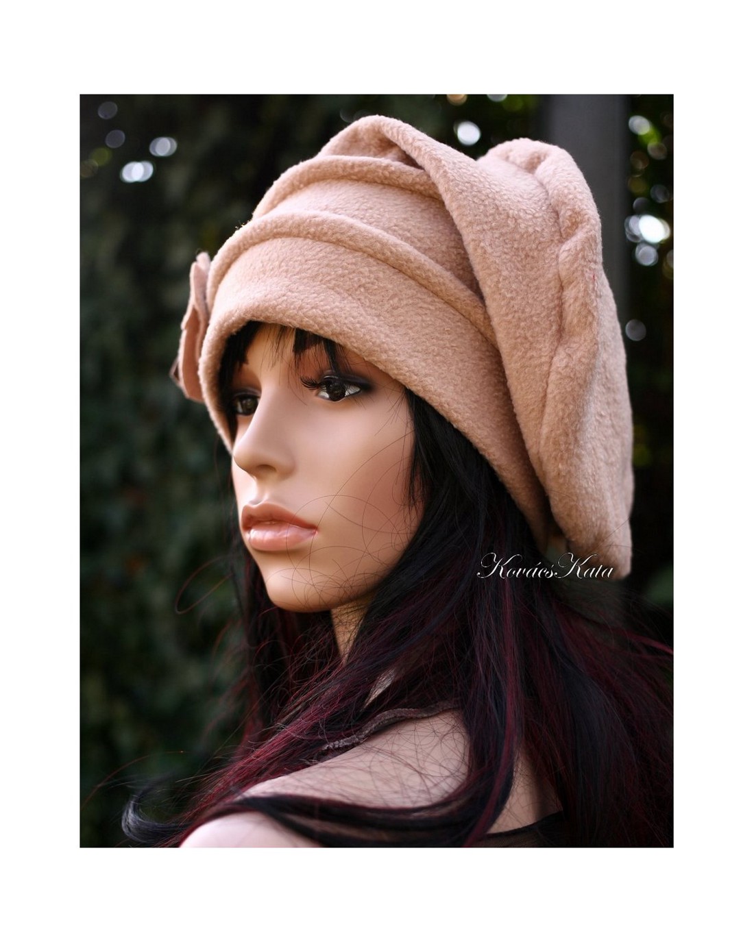 BIJOU - polar design barett sapka / bezs - îmbrăcăminte și modă - eșarfe, pălării, fularuri - căciulă - Artynos.ro