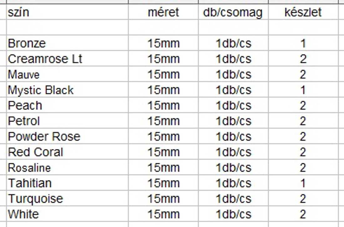 Swarovski semi-perforat teardrop 15 mm în mai multe culori GYSWGY GFF -  - Artynos.ro