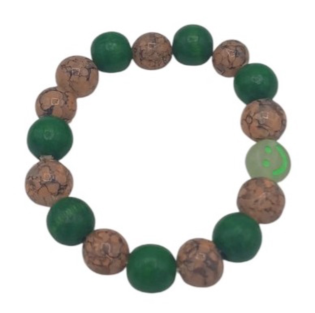 Bratara cu murgele in sticla si lemn  - arte vizuale și accesorii  - grafică, ilustrație - desene în cărbune - Artynos.ro